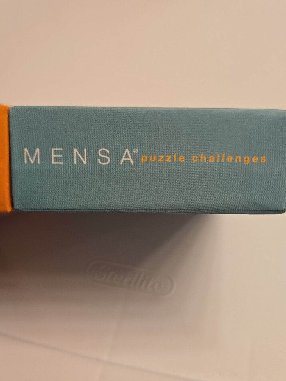Mensa 75 Puzzle Challenges Card Deck — Orange & Teal - Picture 4 of 7